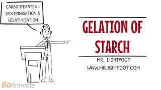 Carbohydrates  Dextrinisation and Gelatinisation [upl. by Sirac]