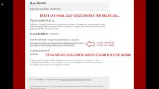 Como fazer Download do AutoCad 2014 grátis pelo site da Autodesk [upl. by Fidellia]