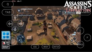 Winlator v80  Assassins Creed liberation HD  Snapdragon 680 [upl. by Tonie]