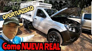 Nissan NP300 estaquitas REAL COMO NUEVA precios tianguis de autos usados mexico [upl. by Ellimaj]