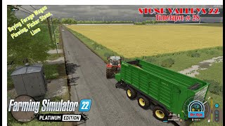 STONE VALLEYS 22  SILAGE EMPIRE From Scratch  Buying Forage Wagon Plow Lime Timelapse Eps 28 [upl. by Belmonte892]