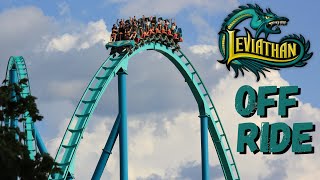 Leviathan Off Ride  Canadas Wonderland  2022  Thrill Warrior [upl. by Eisej793]