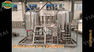 500L micro brewery beer brewing equpment [upl. by Inod852]