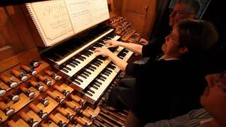 Sarah Soularue in concert at the great CavailléColl organ at St Ouen [upl. by Buckie]