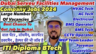 Dubai Serveu Company Jobs 2024  Employment Visa  Good Salary  Large Vacancy [upl. by Odlaniger]