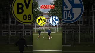 Deutsche Derbys 🔥🤯 bundesliga derby hsv stpauli vfbstuttgart herthabsc fcköln bvb [upl. by Ryann]