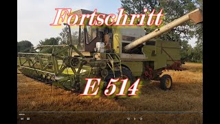 Fortschritt e514 Prezentacja maszyny Heder 42 m [upl. by Anaile600]