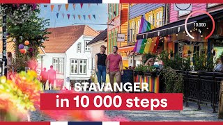 VISIT STAVANGER IN 10000 STEPS  Visit Norway [upl. by Idnahc513]