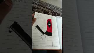 Deadpool drawing [upl. by Anehsuc716]