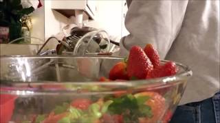 Strawberries and Alkaline water wash [upl. by Dilly]