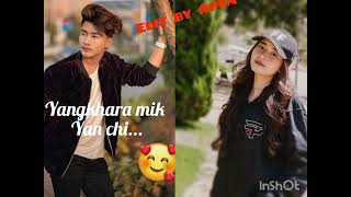 Title  Tam kashangTangkhul love song lyrics  Cover by Brother and Me 🥰🥰🥰 [upl. by Wolfort]