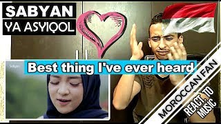 Arab React To  YA ASYIQOL VERSI SABYAN  MOROCCAN REACT [upl. by Annua]