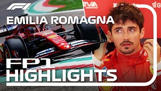 FP1 Highlights  2024 Emilia Romagna Grand Prix [upl. by Rohpotsirhc]