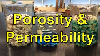 Porosity and Permeability [upl. by Aneetsirhc946]