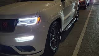 Air Links lowered  2020 WK2 Jeep Grand Cherokee High Altitude [upl. by Obnukotalo]