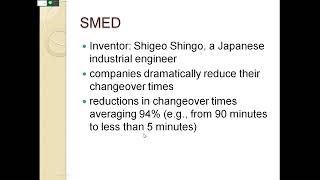 What is SMED  How to apply SMED Episode 1 [upl. by Cirillo]