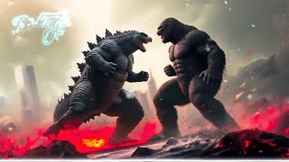 Godzilla vs King Kong Remix Instrumental Epic Rap Battles of History [upl. by Konikow]