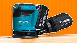 Makita Cordless Random Orbital Sander Overview [upl. by Notsahc]