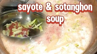 Sayote sotanghon soup [upl. by Allveta909]