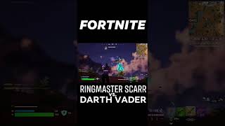 Ringmaster Scarr Kills Darth Vader with a Big Shotgun Fortnite [upl. by Airotal]