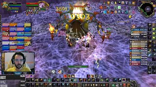 Shadow Priest PUMPING in Pre Raid BiS Gear 1  Naxxramas 25 WotLK Classic [upl. by Sisco]