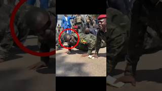 Mamadi Doumbouya fait des pompes dans les rues de Conakry [upl. by Gotcher]