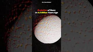 Moon in 45 billion years ago  Formation of moon 😱😱space shorts [upl. by Nazar]