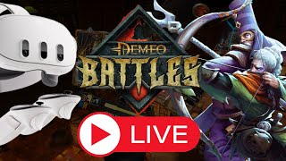 Demeo Battles Gameplay and Impressions  Meta Quest 3 [upl. by Aimek]