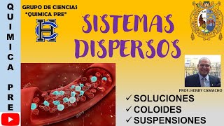 SISTEMAS DISPERSOS  QUIMICA II [upl. by Tibbetts]