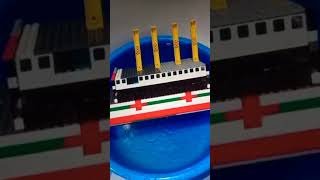 Лего Британик тонетLego Britannic sinkingbritannic lego sad [upl. by Nirot]