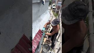 Installation process of eaves slope tiles [upl. by Hax]