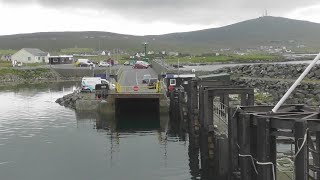 Bressay ferry and Bressay island Shetland July 2017 [upl. by Jariv973]