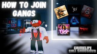 HOW TO JOIN GROUPS AND GAIN ACCESS IN THIS ROBLOX CALI HOOD GAMECali Shootout [upl. by Tnarg537]