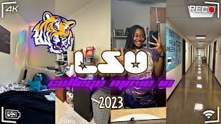 LSU FRESHMAN MOVE IN DAY VLOG 2023  UNPACKING ✭ DORM TOUR ✭ NEW FRIENDS [upl. by Silohcin]