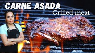 How to make CARNE ASADA  HOMEMADE carne asada tacos  Villa cocina [upl. by Sanger60]