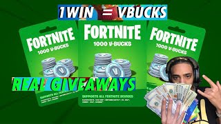 FORTNITE CUSTOMS V BUCKS GIVEAWAYS FASHION SHOW LIVE FORTNITE ITEM SHOP [upl. by Srini]