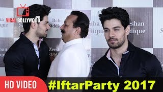 Sooraj Pancholi at Baba Siddiques Grand Iftar Party  Baba Siddique  Viralbollywood [upl. by Ybok]