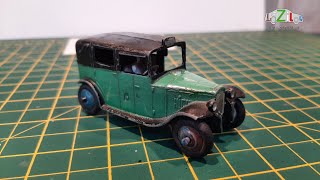 Dinky toys 36g Taxi diecast restoration [upl. by Nnaycart]