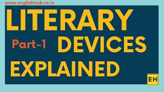 English Literature Exploring Powerful Literary Devices  MustKnow Tips amp Examples  Part1 [upl. by Eibor]