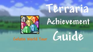 Terraria Gelatin World Tour achievement guide [upl. by Katzir]