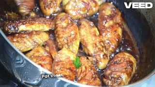 How to fry chicken wings KAKO ISPEĆI PILEĆA KRILCA Ultimate Crispy Fried Chicken Wings RecipeVEED [upl. by Graves]