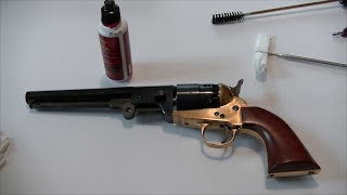 1851 Colt NAVY revolver 44 caliber Disassembly [upl. by Holly-Anne]