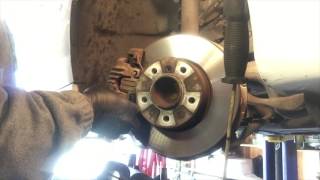 2006 BMW 325i Front Brake Rotor Removal [upl. by Emalee]