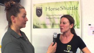 Faszination Pferd Nuernberg  Horse Shuttle  heisse Infos v Brigitte Bayer [upl. by Nnybor375]