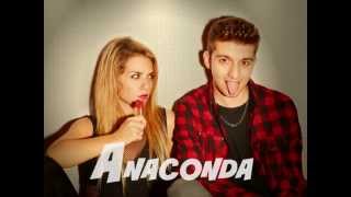 Nicki Minaj  Anaconda Cover by Alex Heart amp Denise [upl. by Enaht]