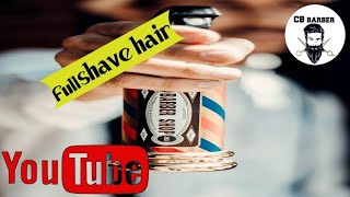 how to full hair shave and beautiful look [upl. by Llerrem681]