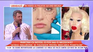 Injecțiile cu botox o fiță sau o necesitate „Botoxul reduce activitatea mușchiului facial” [upl. by Galan]