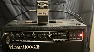 Mesa boogie 50 cal plus lepper messiah guitar tone test [upl. by Nedrud]