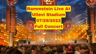 Rammstein Live At Ullevi Stadium Full Concert 07292022 [upl. by Euqina358]