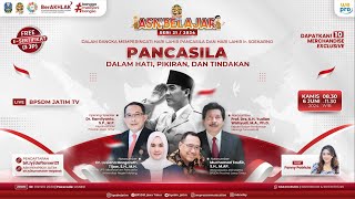 Webinar ASN Belajar Seri 21  Pancasila Dalam Hati Pikiran dan Tindakan [upl. by Yenmor]